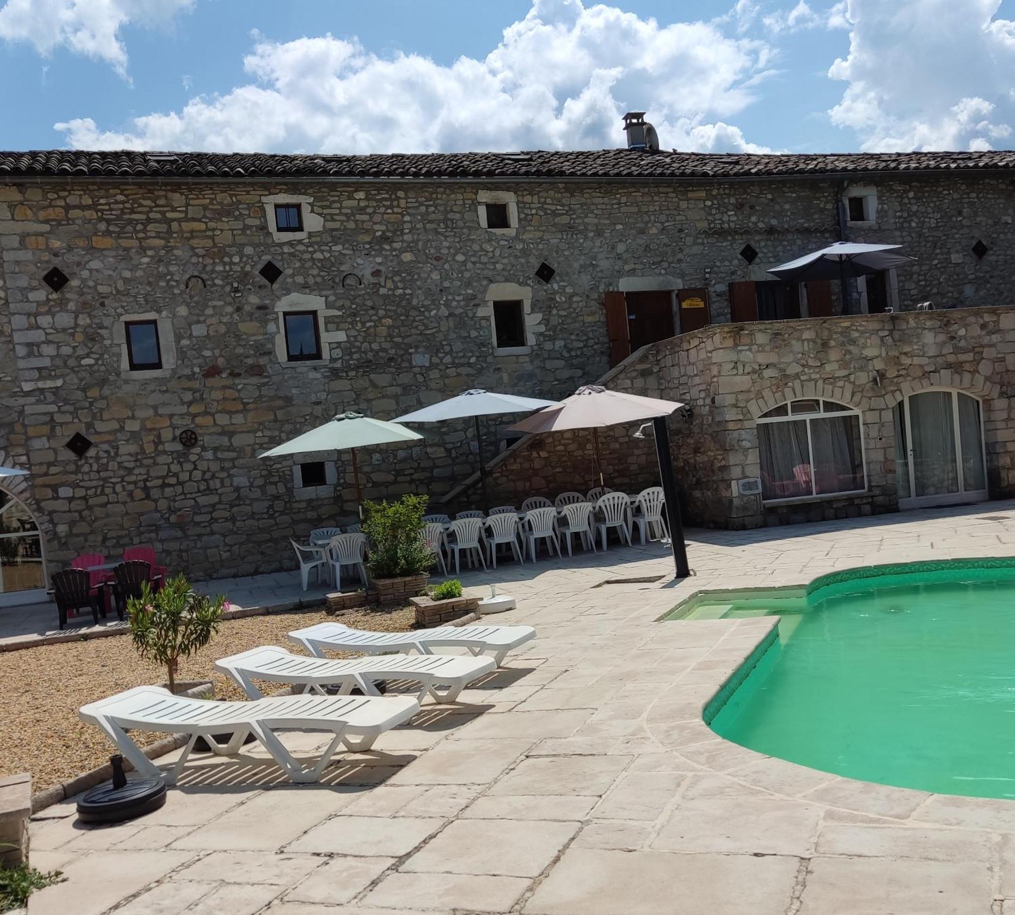 Ardeche Chambres D Hotes Pres De Vallon Pont D Arc Grospierres Exterior photo