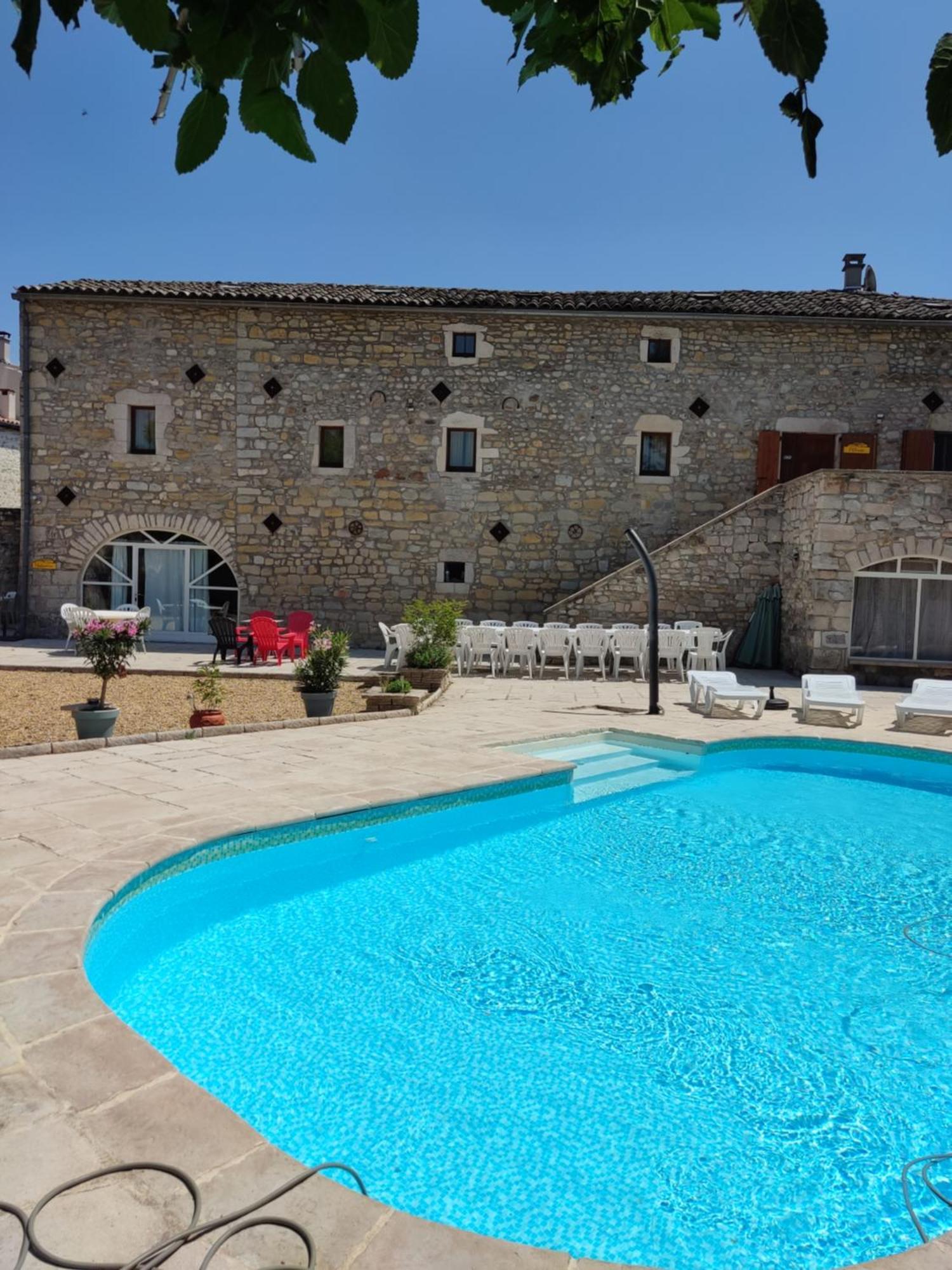 Ardeche Chambres D Hotes Pres De Vallon Pont D Arc Grospierres Exterior photo